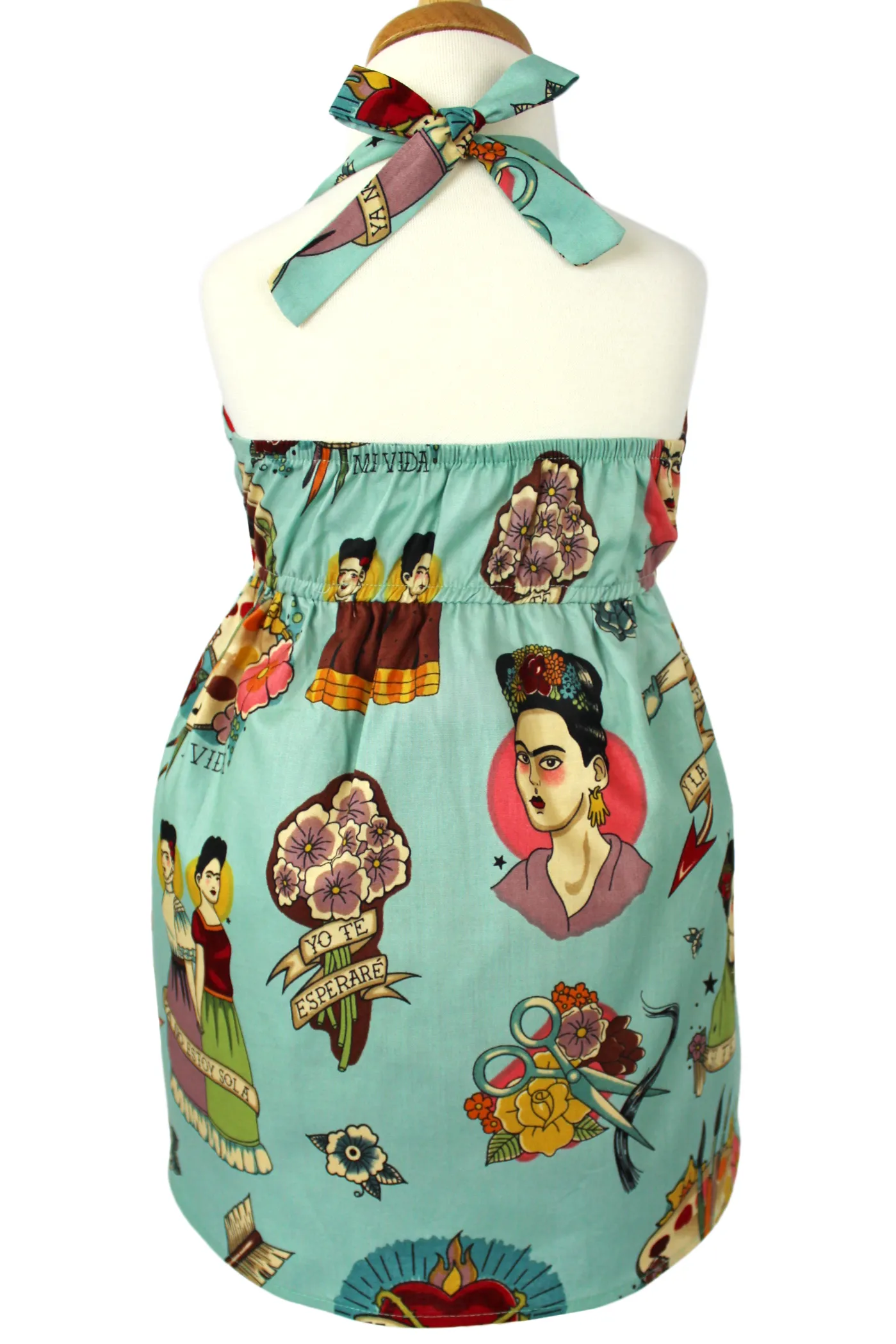 Girl's Frida Dress In Teal