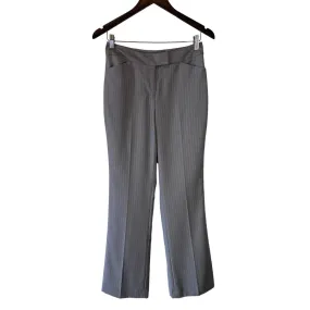 Gray Pinstripe Dress Pant