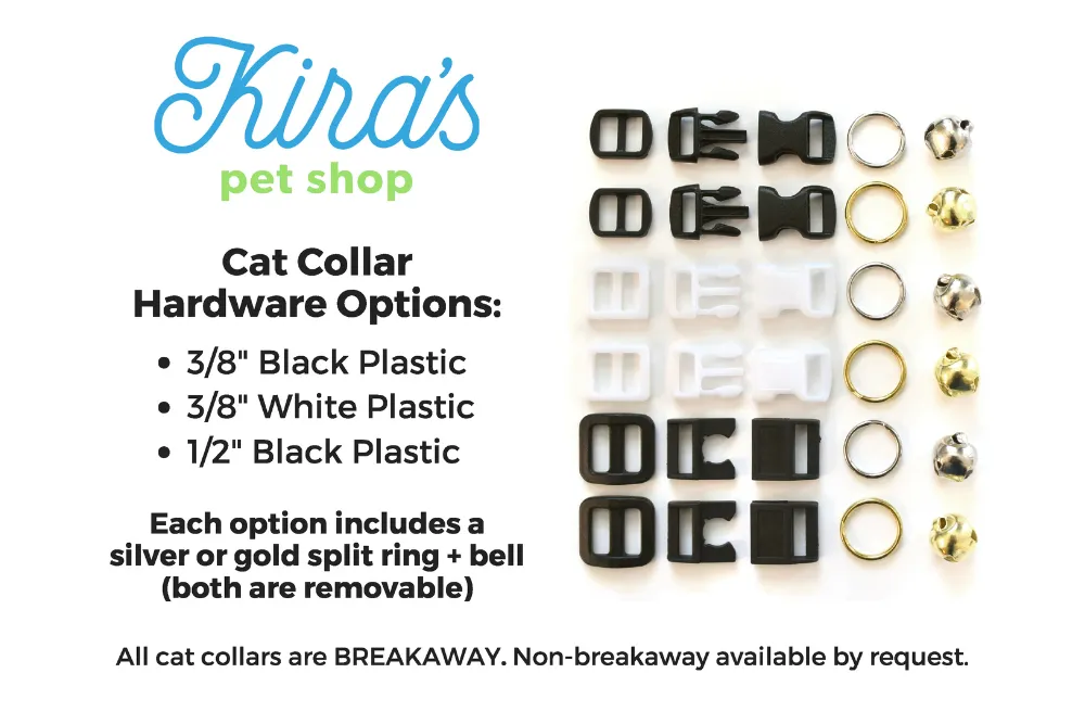 Green Shamrock St. Patrick's Day Cat Collar