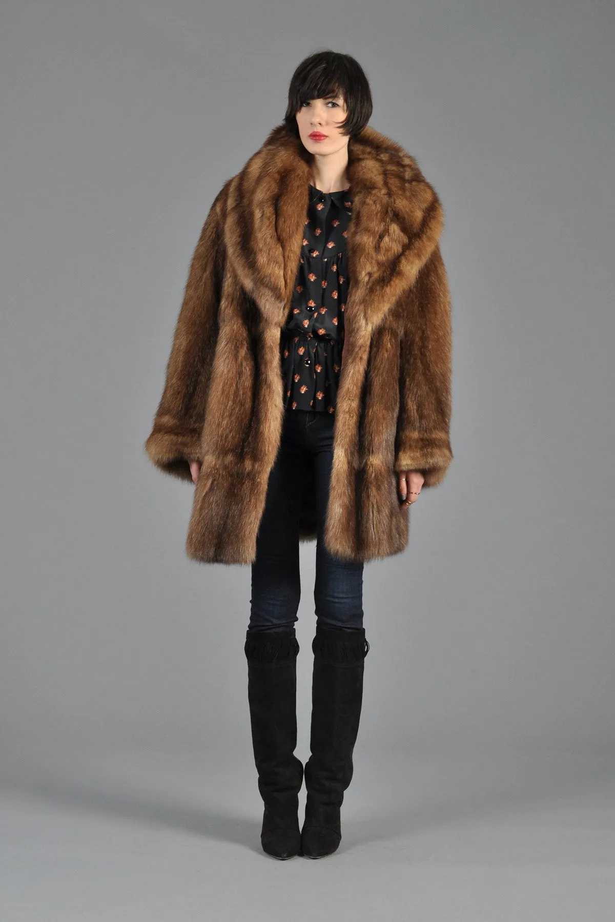 Guy Laroche Barguzine Russian Sable Coat