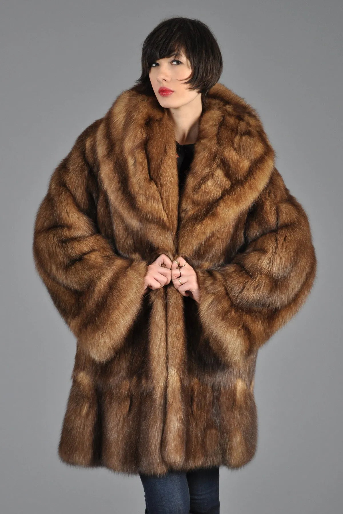 Guy Laroche Barguzine Russian Sable Coat