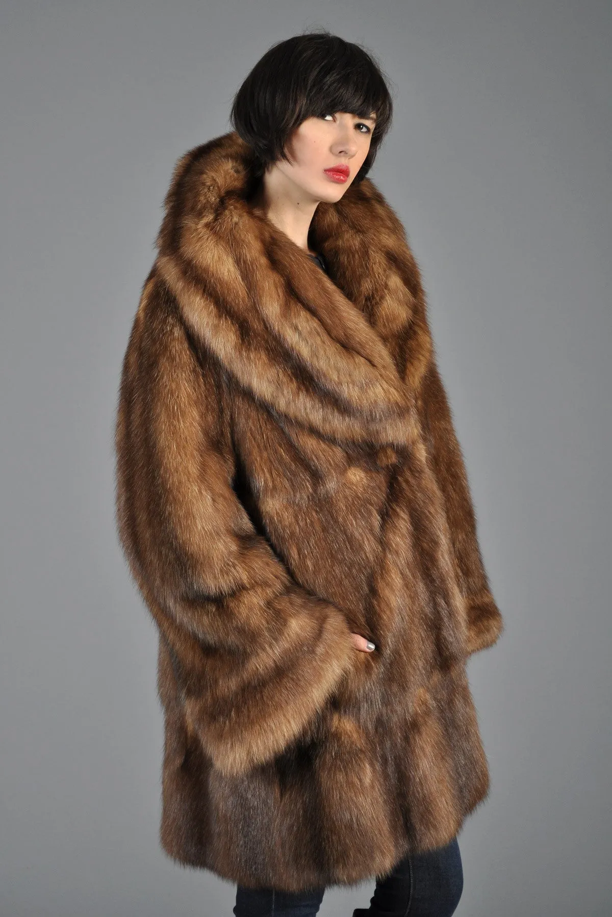 Guy Laroche Barguzine Russian Sable Coat