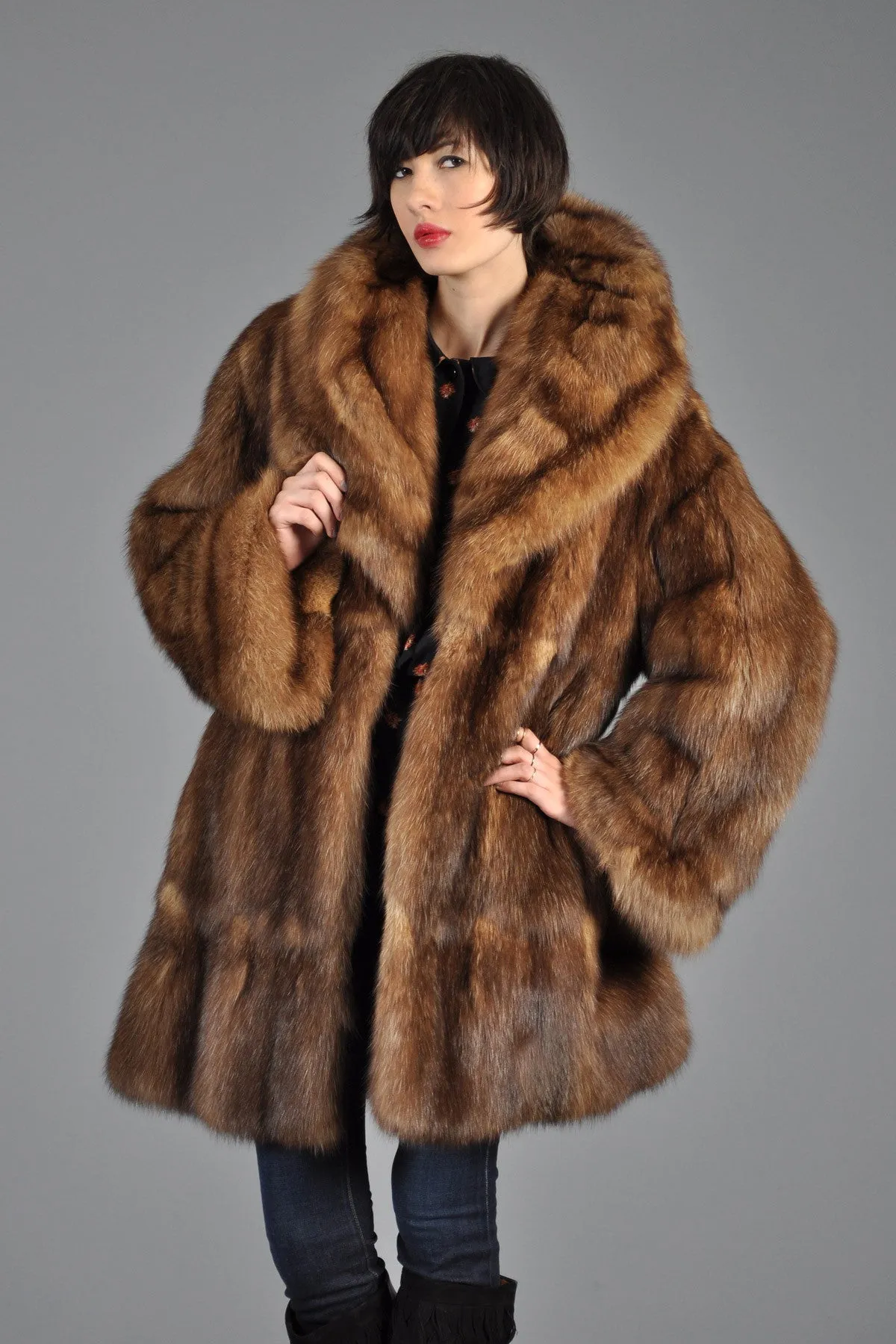 Guy Laroche Barguzine Russian Sable Coat