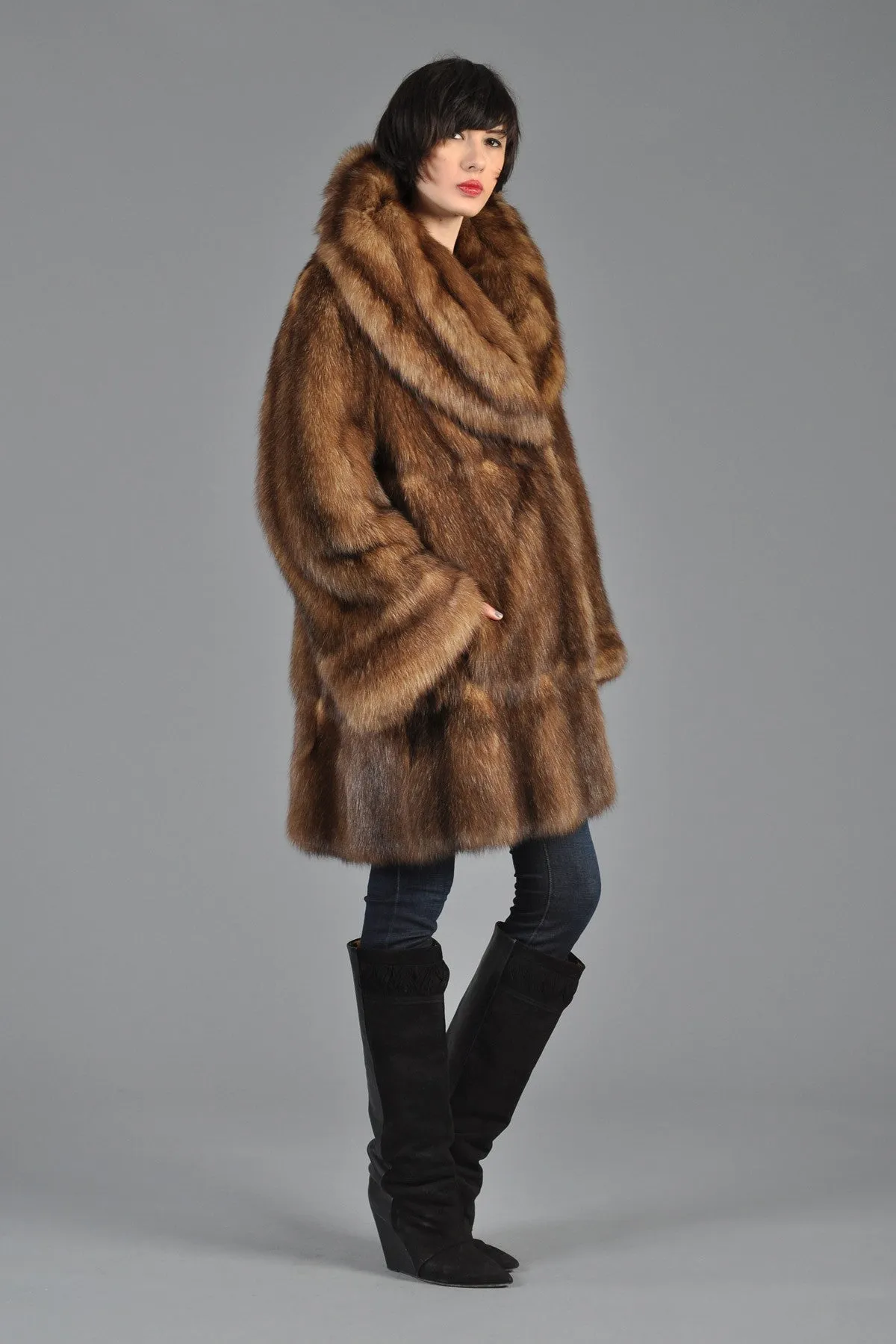 Guy Laroche Barguzine Russian Sable Coat