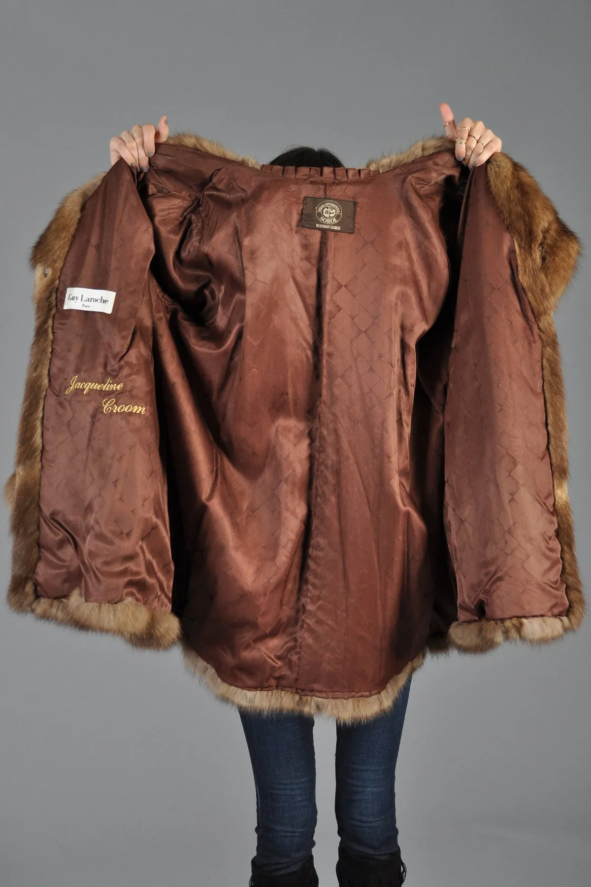 Guy Laroche Barguzine Russian Sable Coat