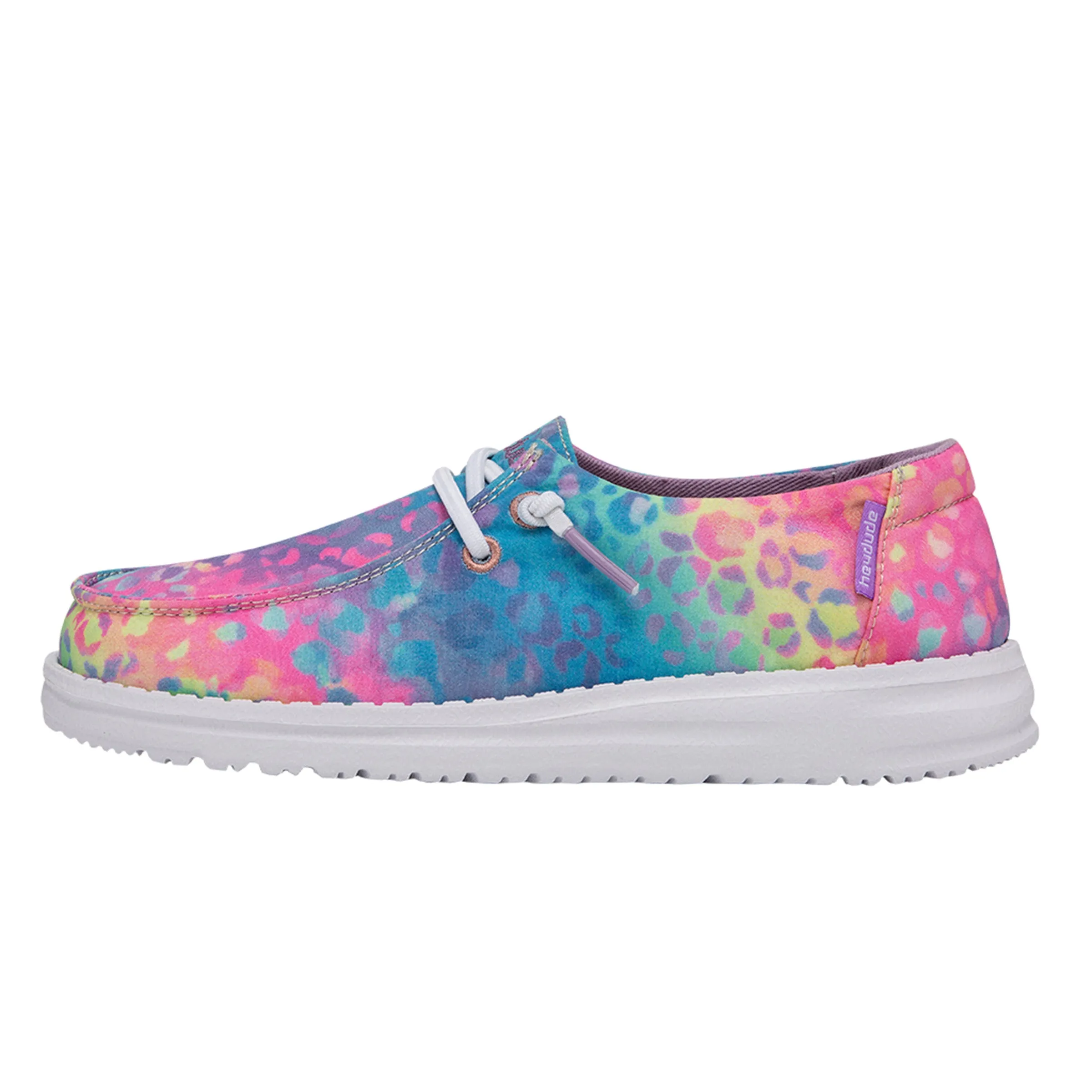 Hey Dude Wendy Flow Leopard Girls Casual Shoe