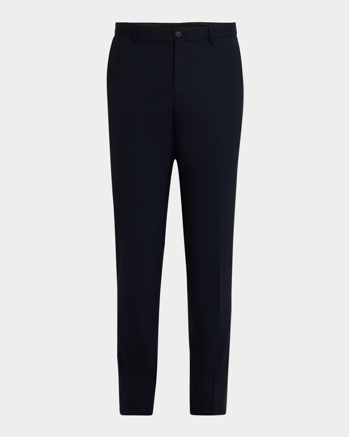 Hugo Boss Mens Slim Fit Genius Wool Dress Pants Blue 30 / 30