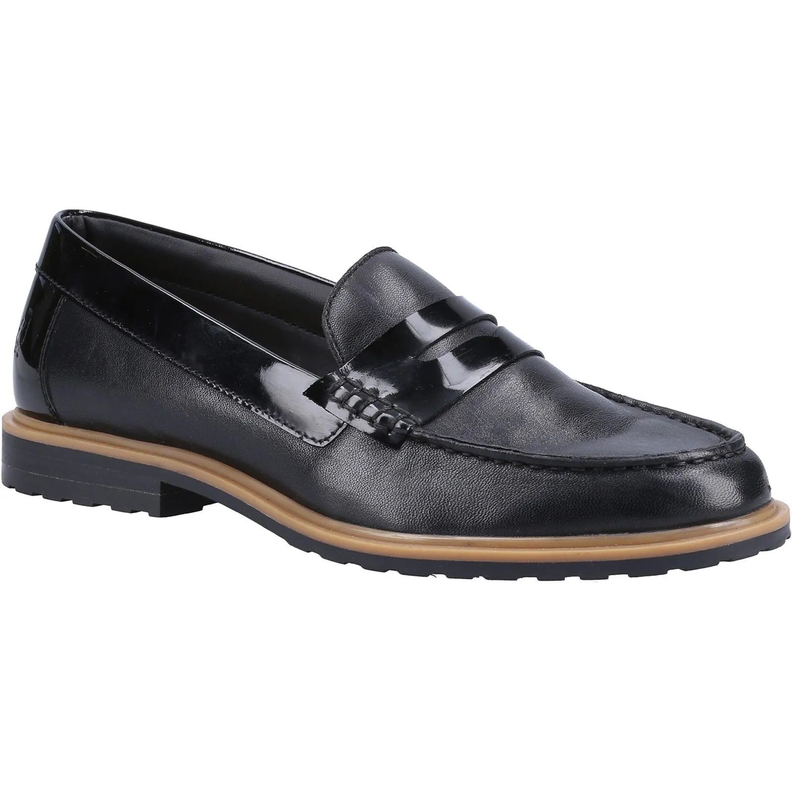 Hush Puppies Girl's Verity Slip On Leather Shoes