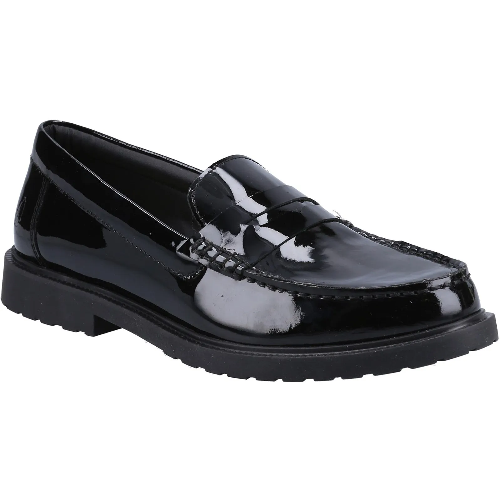 Hush Puppies Girl's Verity Slip On Leather Shoes