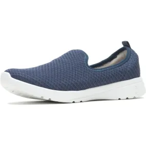 Hush Puppies Good Navy Ladies Synthetic Slip Ons