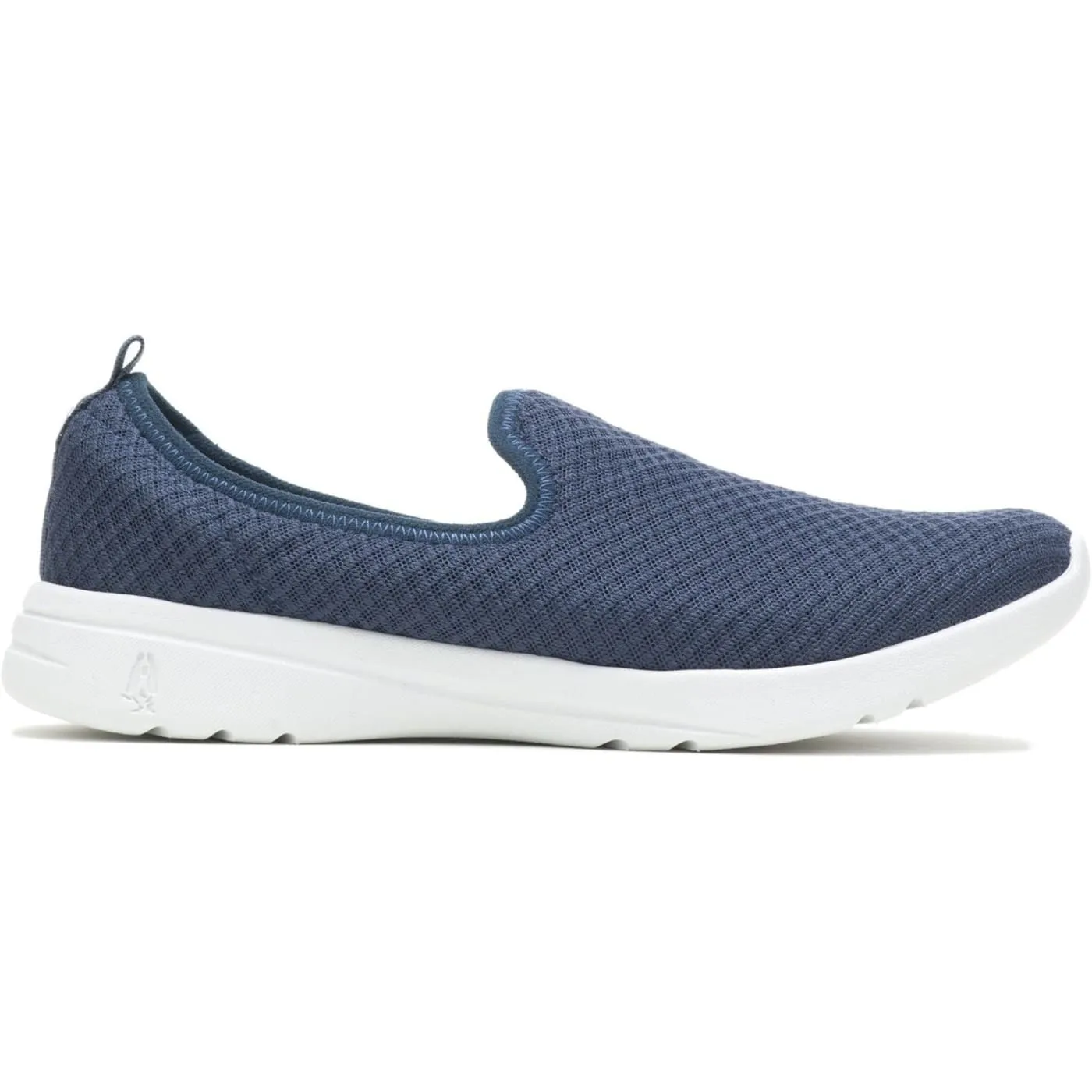 Hush Puppies Good Navy Ladies Synthetic Slip Ons