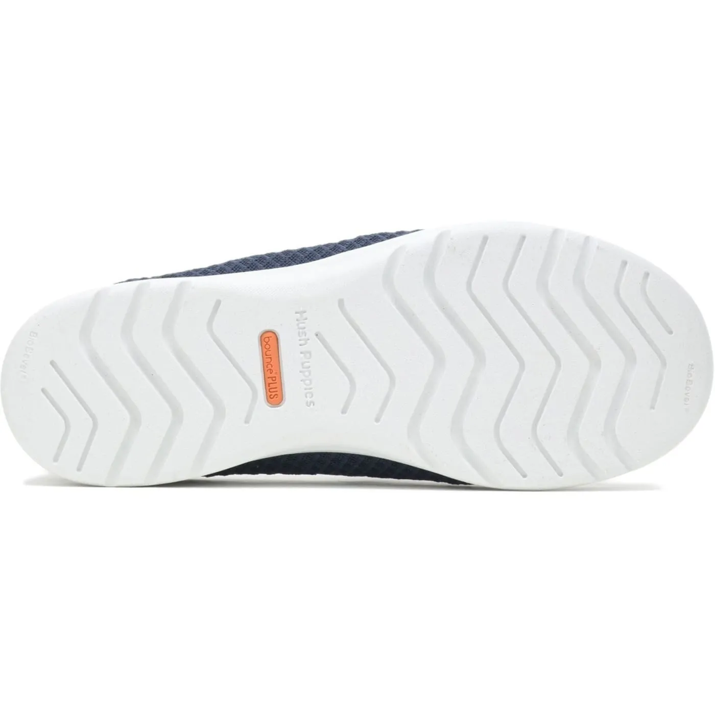 Hush Puppies Good Navy Ladies Synthetic Slip Ons