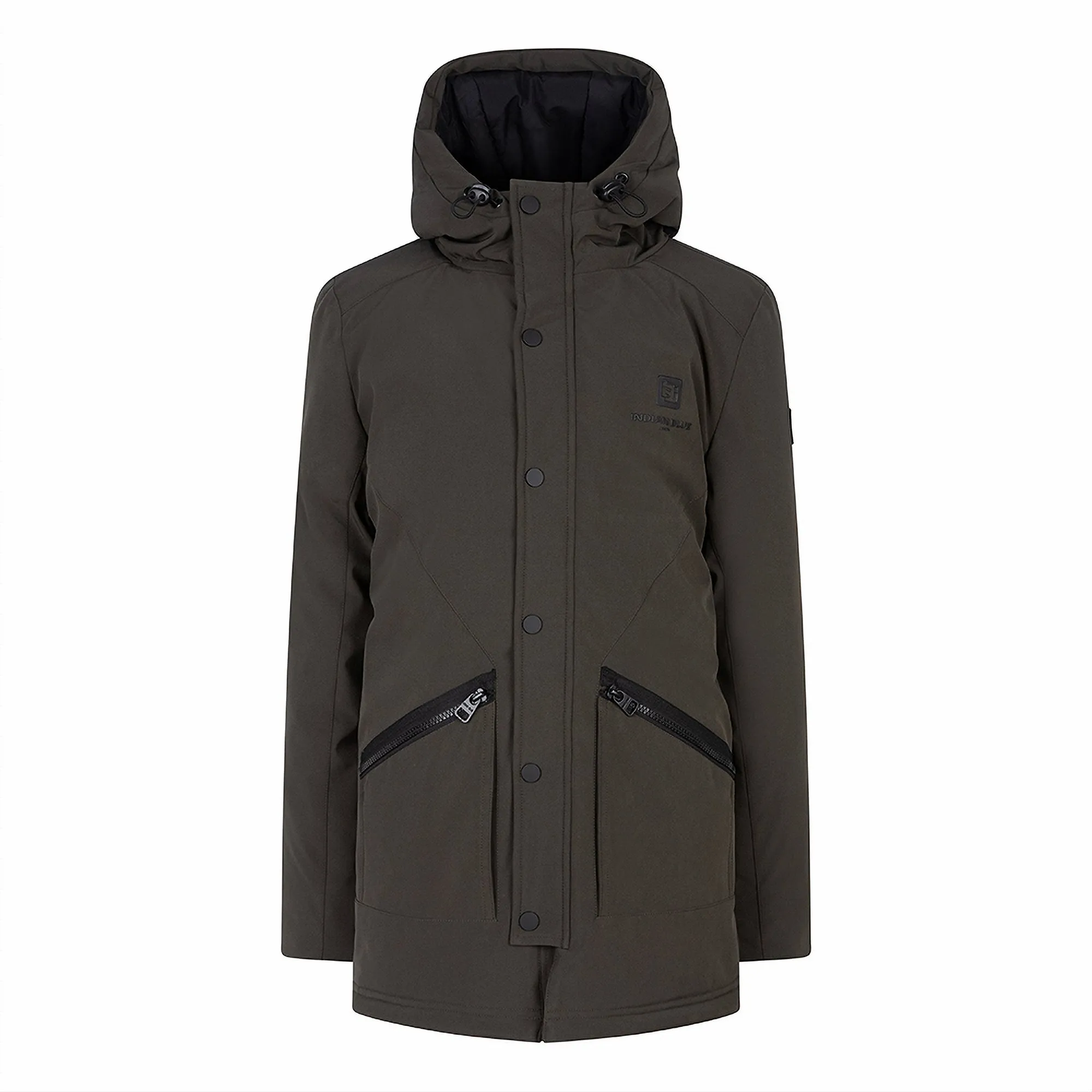Indian Blue Jeans Parka Jacket Indian
