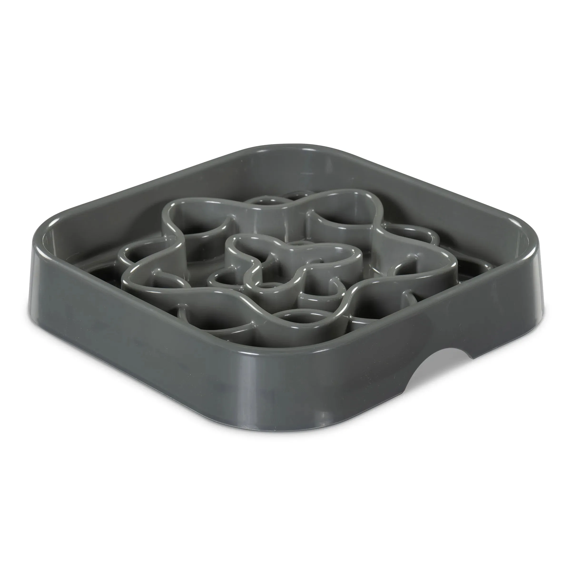 Interactive Square Dog Slow Feeder, 8 cup Capacity