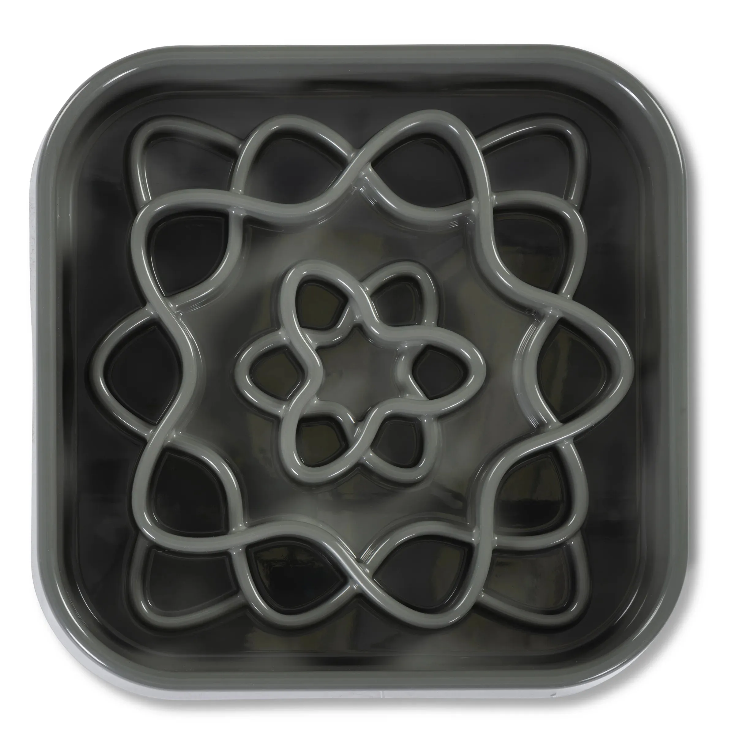 Interactive Square Dog Slow Feeder, 8 cup Capacity