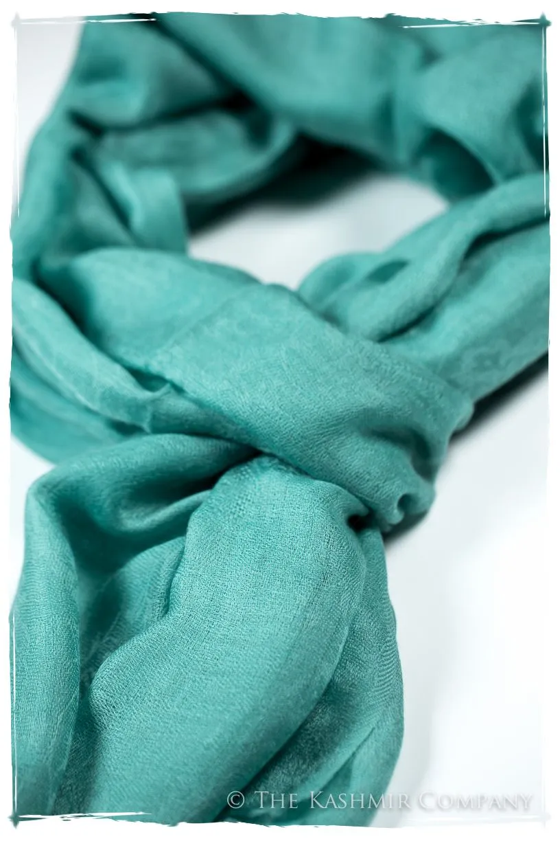 Jacquard Paisley Aruba Cashmere Scarf