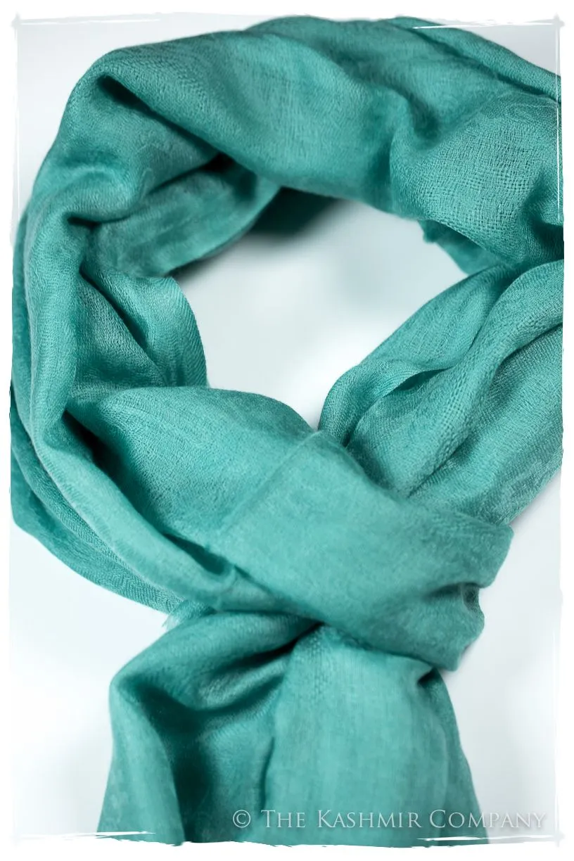 Jacquard Paisley Aruba Cashmere Scarf