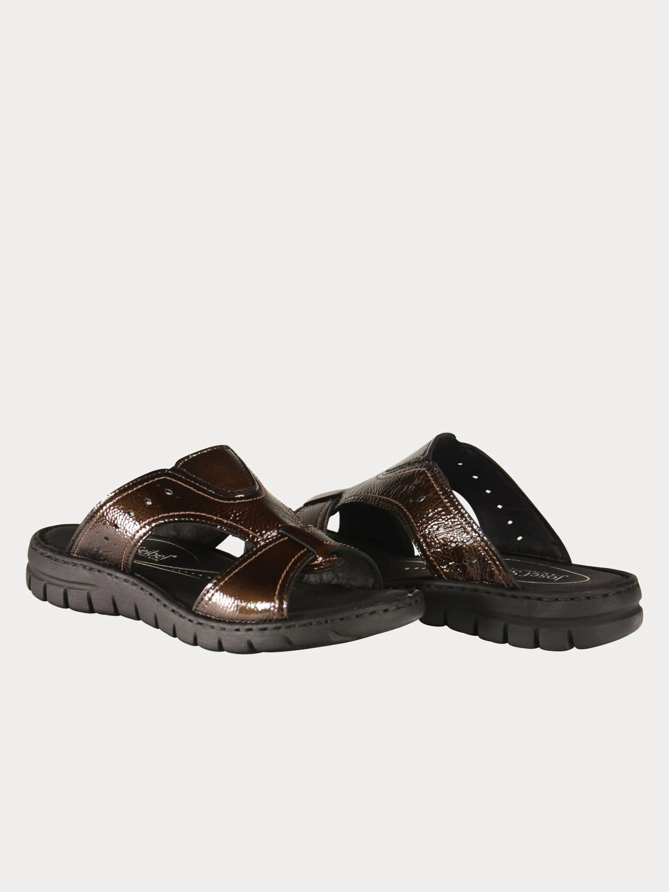 Josef Seibel Women's Slider Leather Sandals