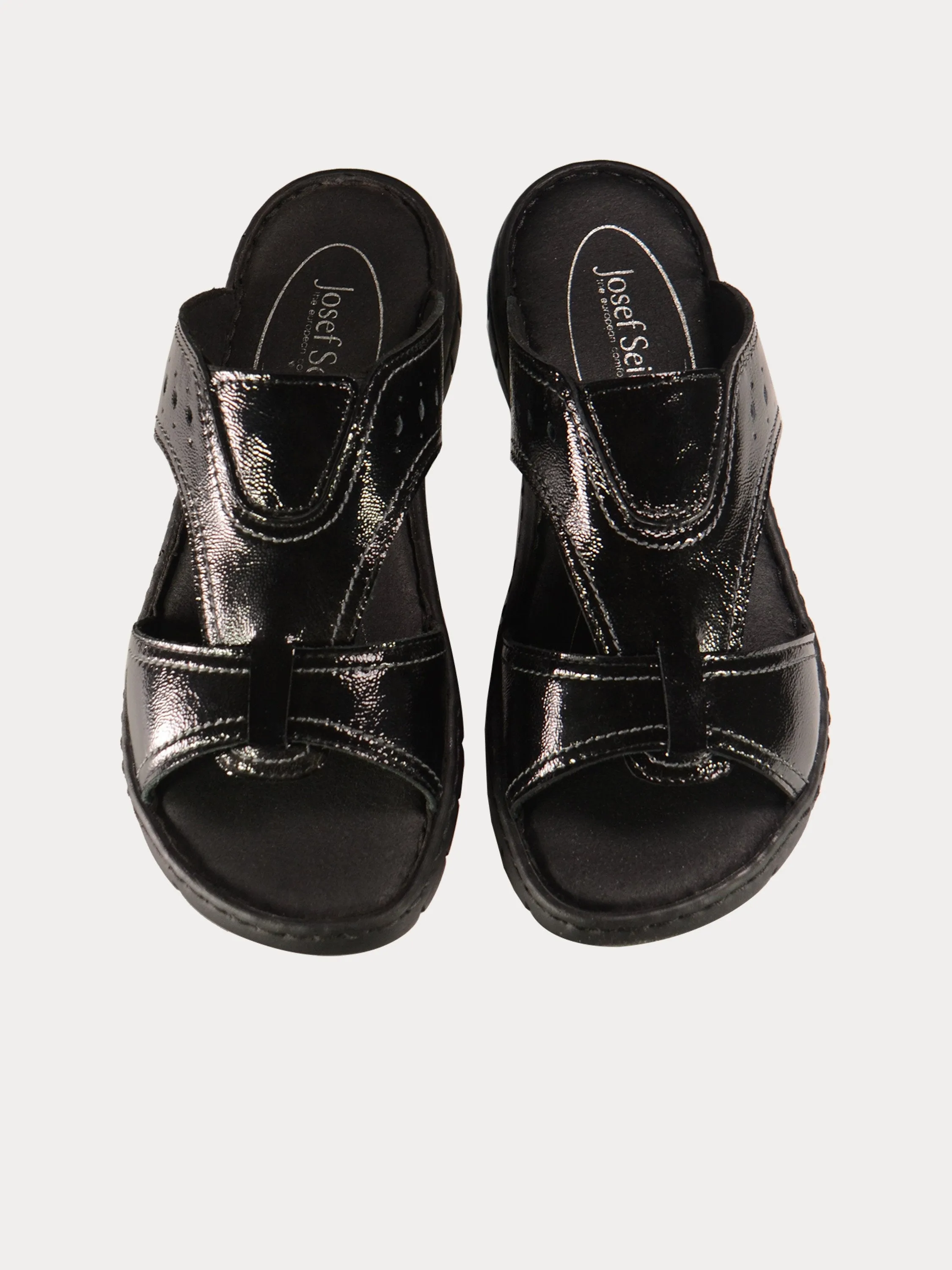 Josef Seibel Women's Slider Leather Sandals
