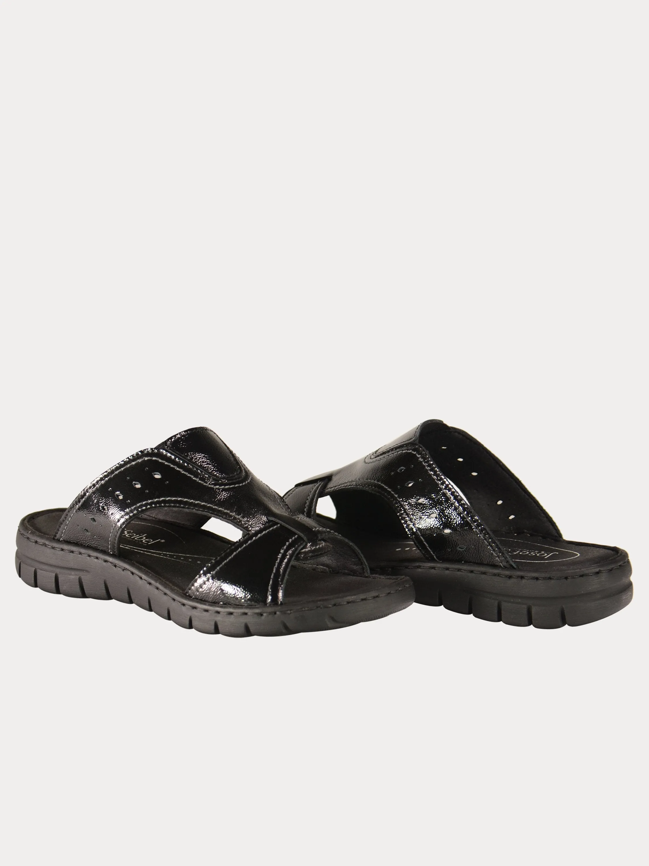 Josef Seibel Women's Slider Leather Sandals