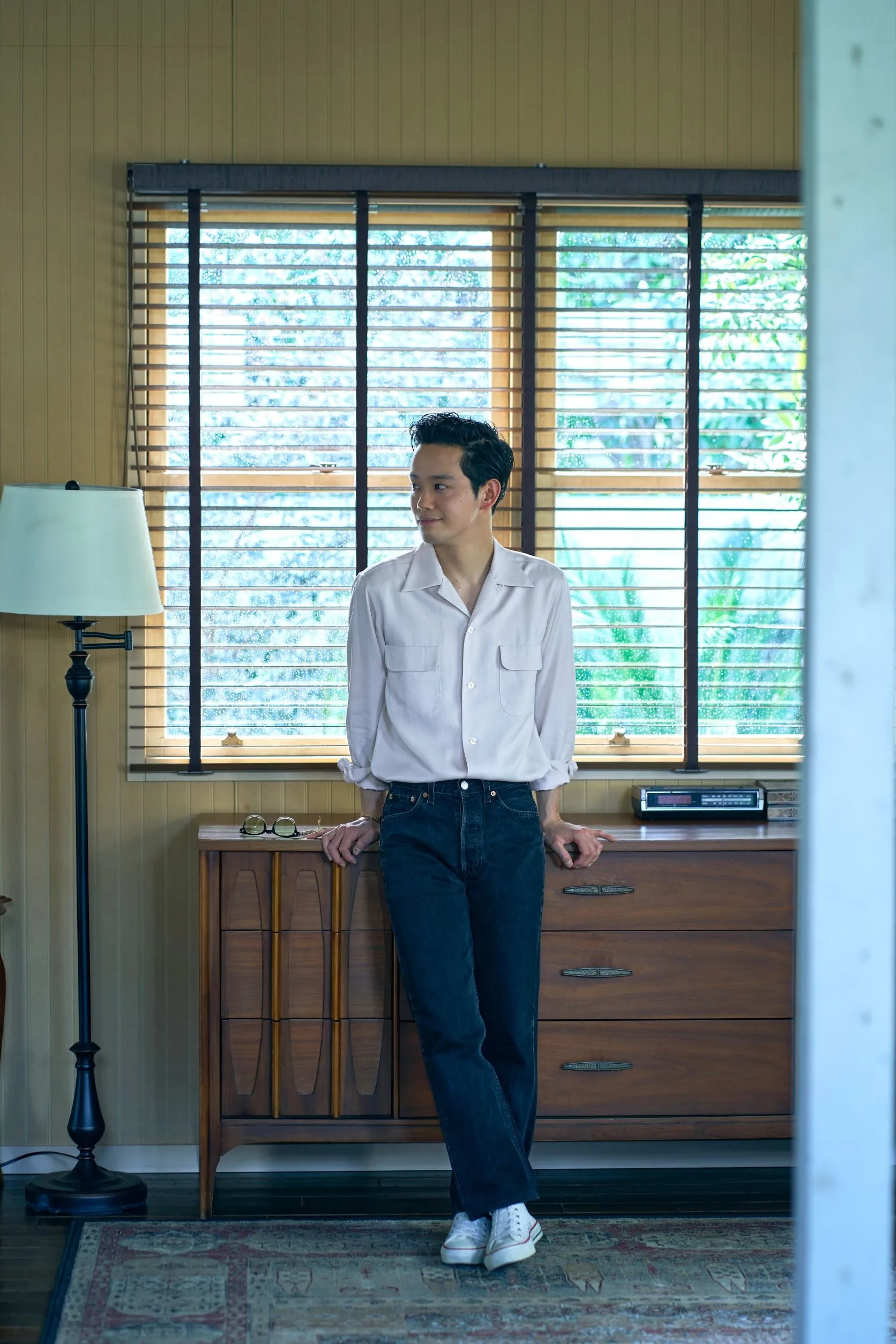Kamakura Classics OPEN COLLAR SHIRT