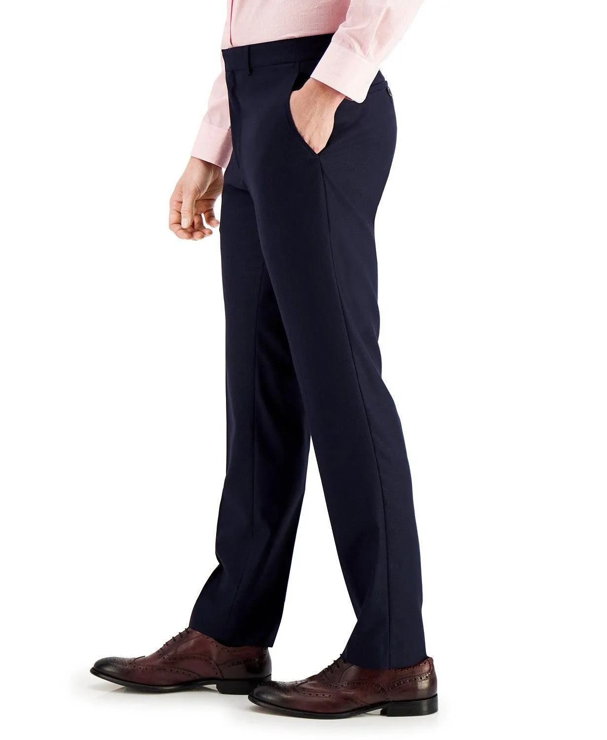 Kenneth Cole Reaction Mens Slim fit Dress Pants 38 / 30 Blue