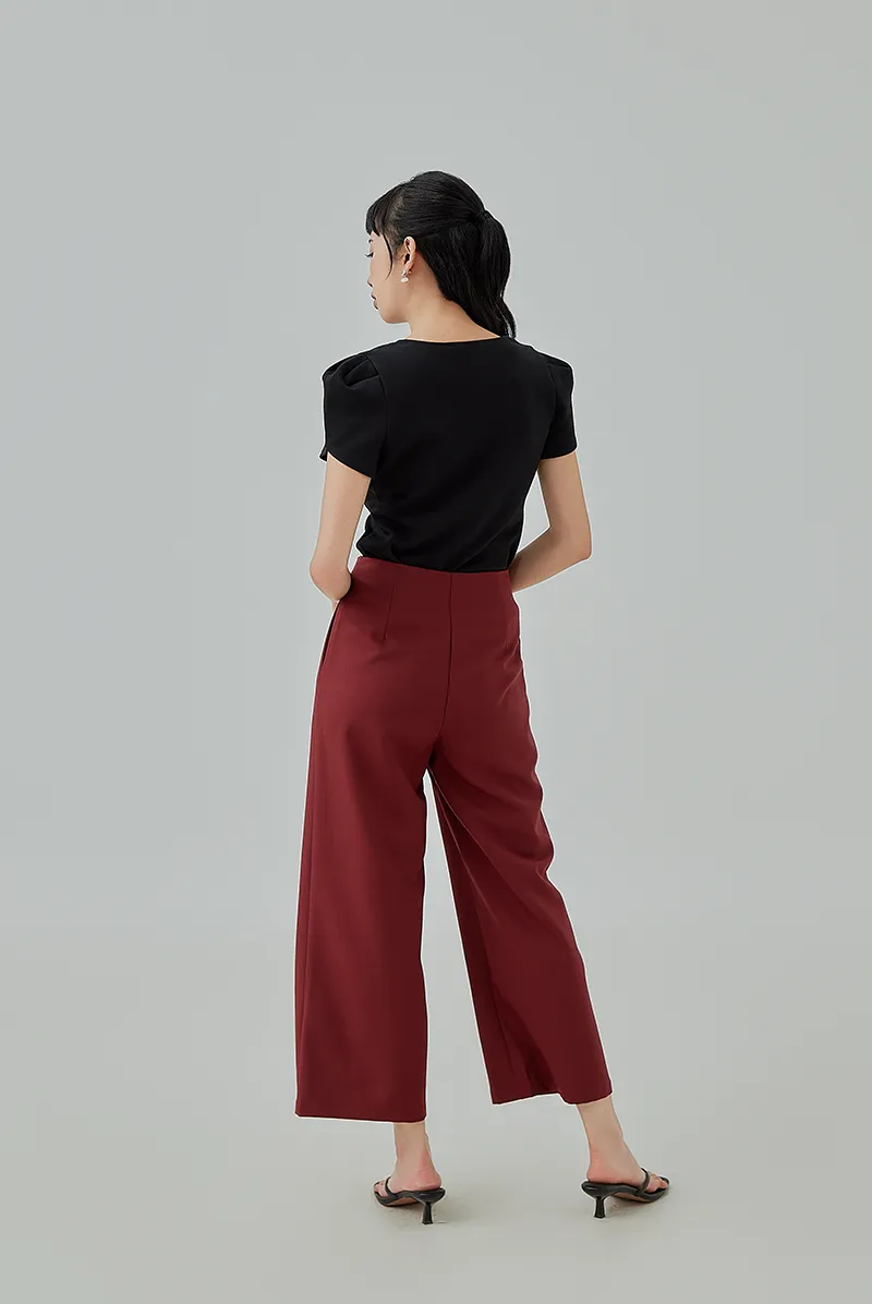 Layla Side Buttons Pants