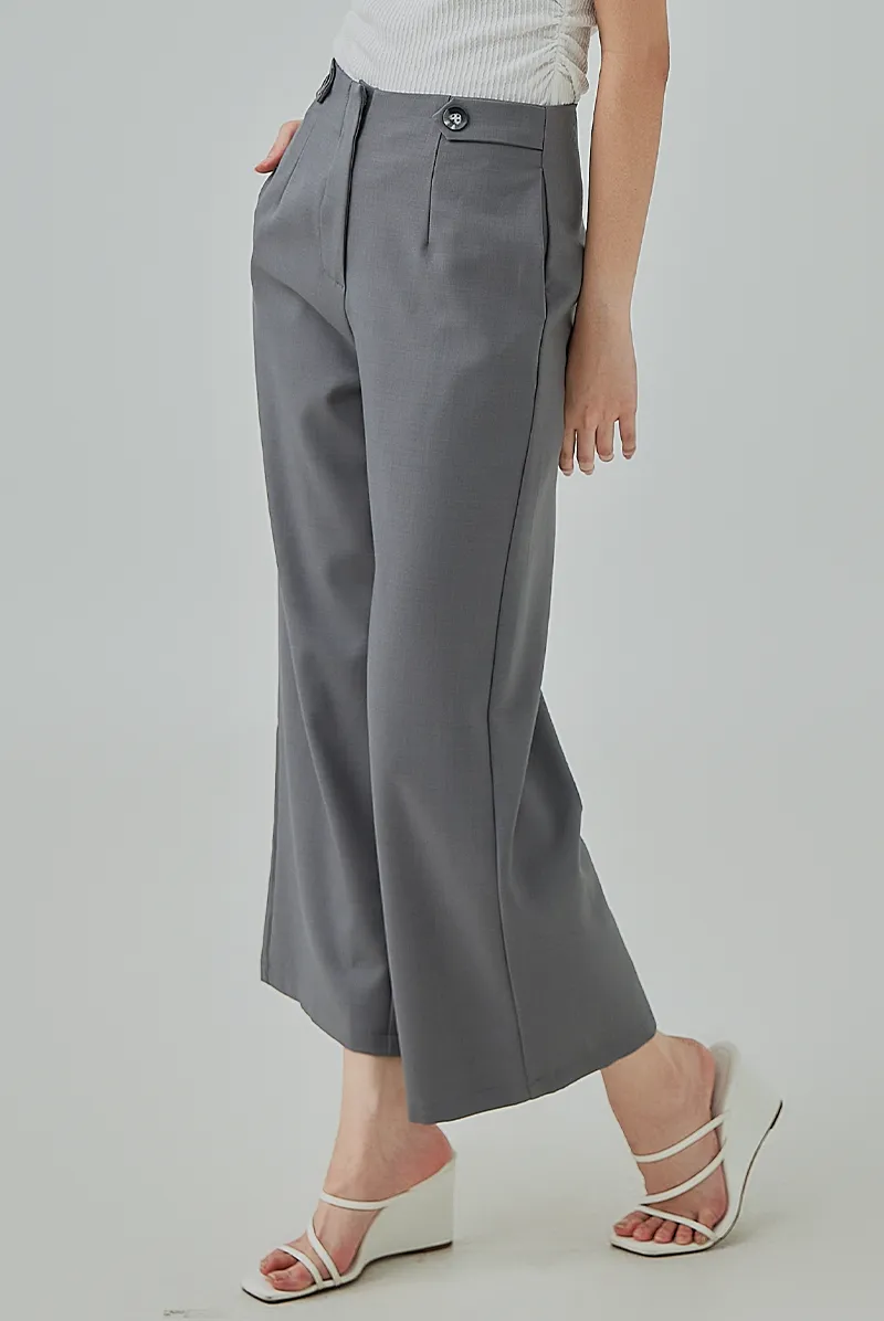 Layla Side Buttons Pants