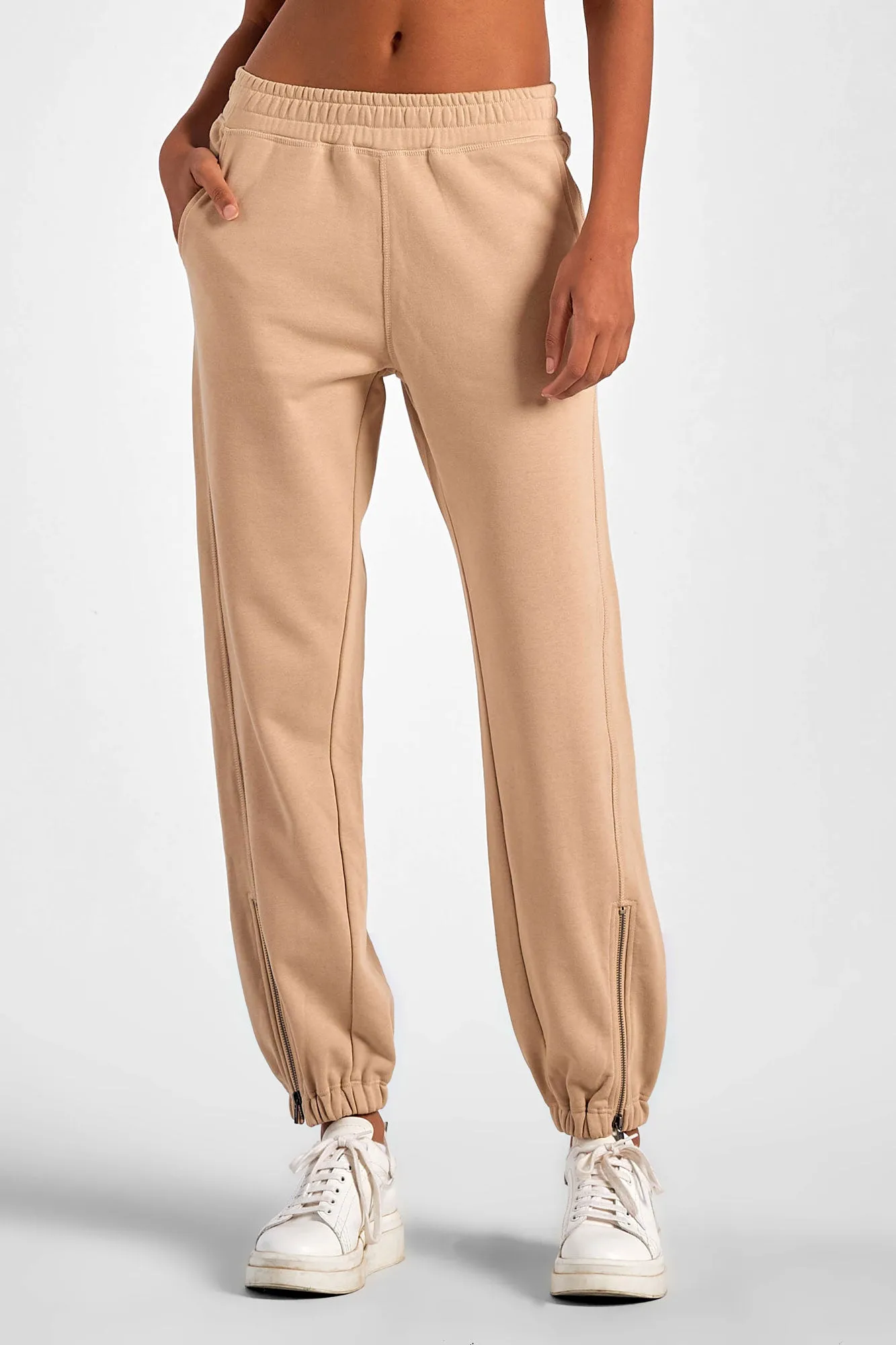 Lillian Jogger Bottoms Beige