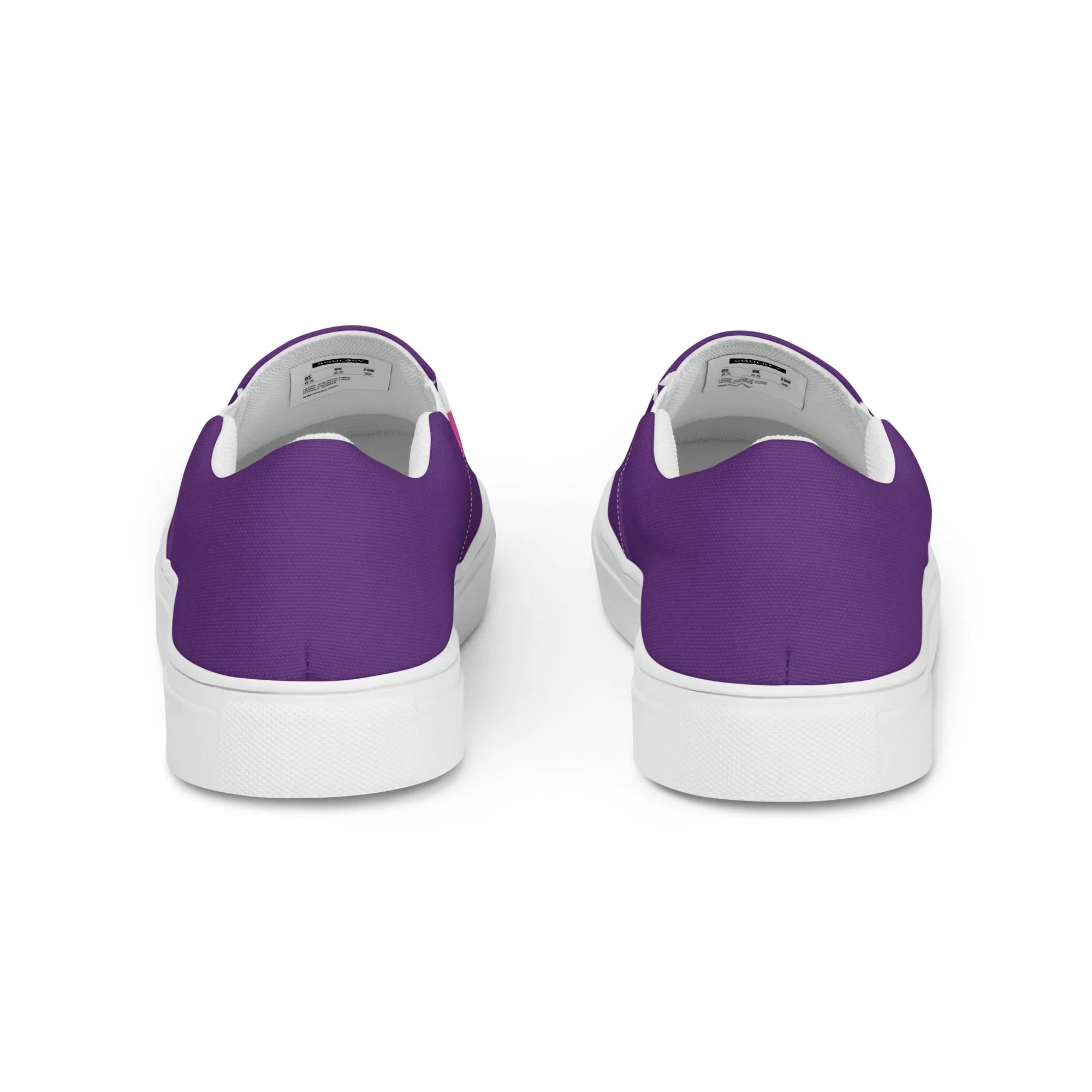 LIVE LOUD Women’s Slip-On Canvas Shoes