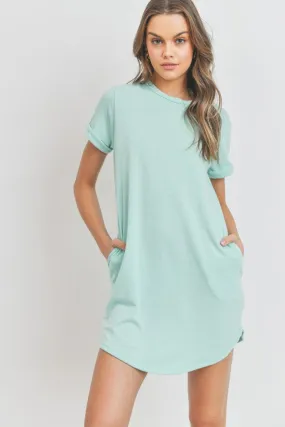 Look At Me Now Mint Dress - FINAL SALE