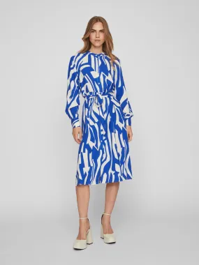 LUPA L/S DRESS(BLUE/WHITE)
