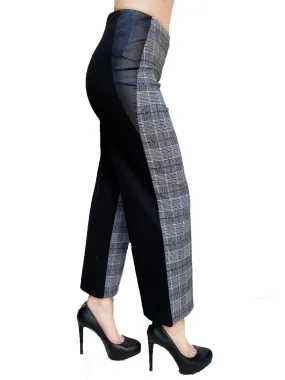 Lysse Wide Leg Plaid Pants