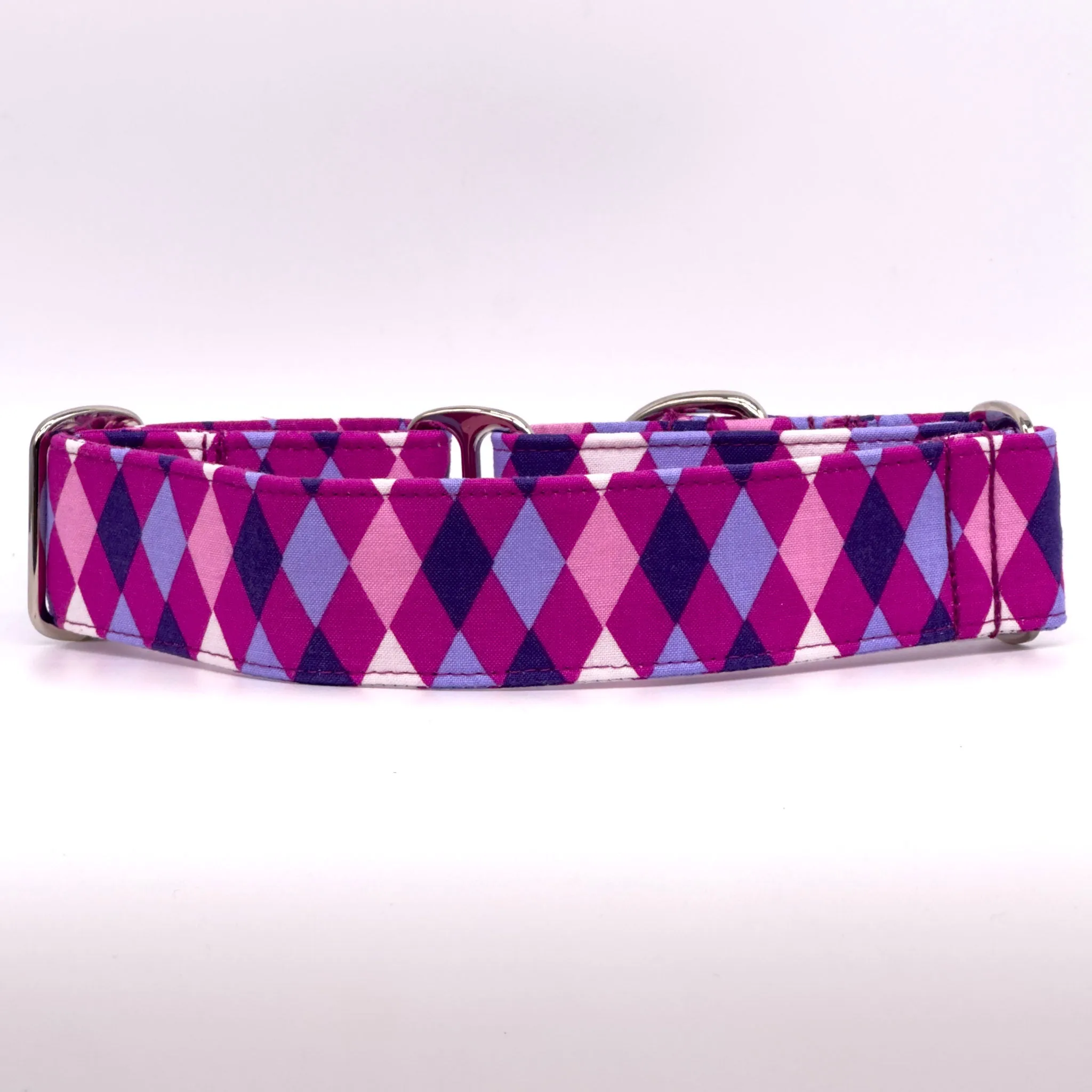 Martingale Collar - Regal Argyle Purple