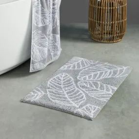 Matteo Bath Mat by Fusion Bathroom in Grey 50 x 80cm