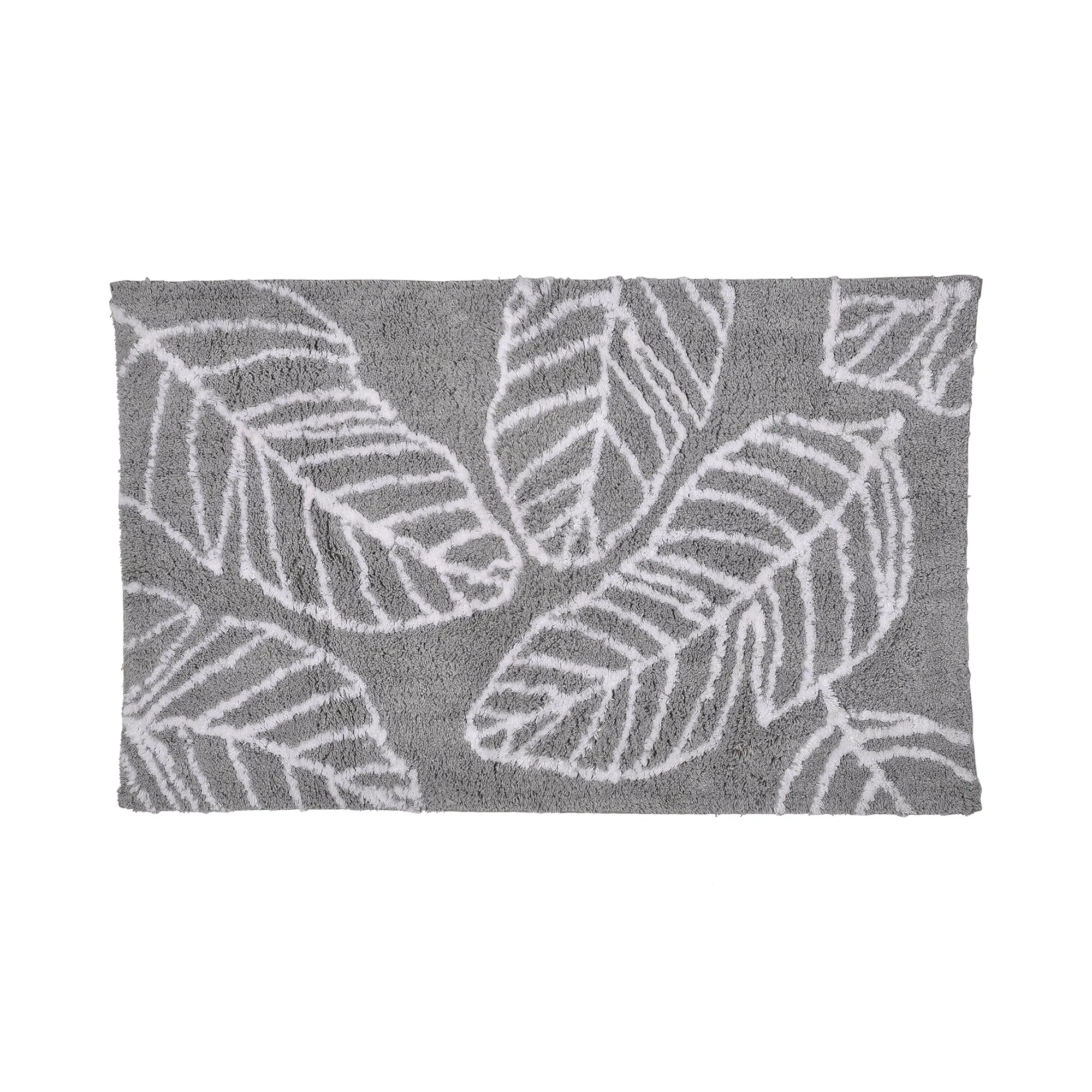 Matteo Bath Mat by Fusion Bathroom in Grey 50 x 80cm