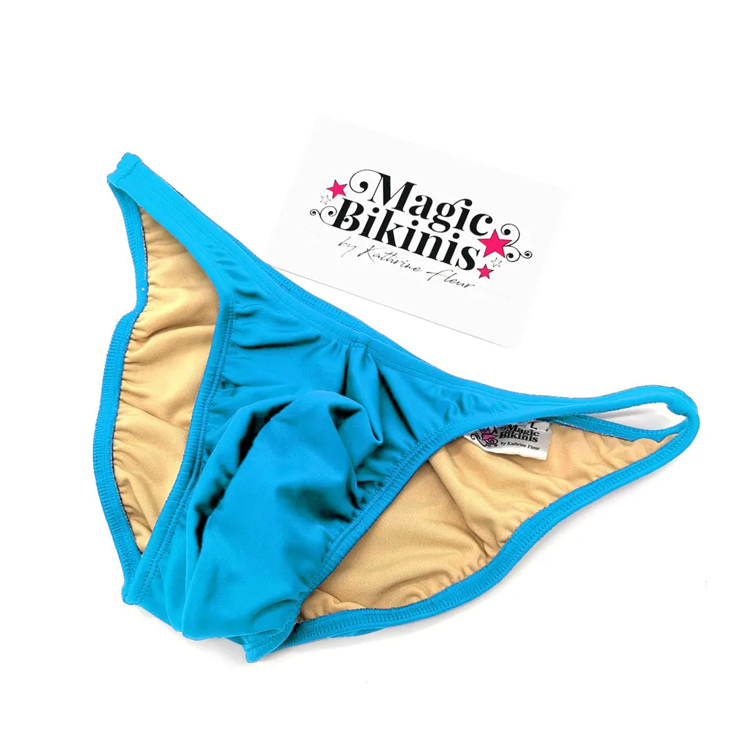 Men's Bodybuilding Posing Trunks, Posing Slip, Posingslip, Bodybuilding Slip - Plain Lycra
