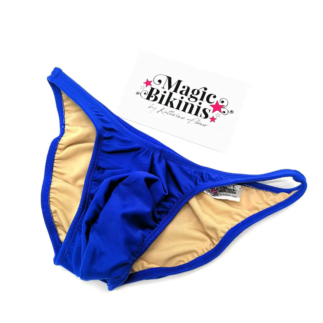 Men's Bodybuilding Posing Trunks, Posing Slip, Posingslip, Bodybuilding Slip - Plain Lycra