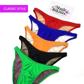 Men's Bodybuilding Posing Trunks, Posing Slip, Posingslip, Bodybuilding Slip - Plain Lycra