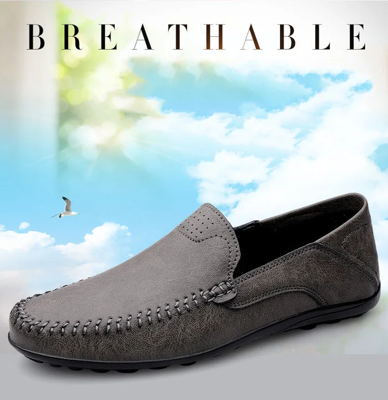 Men's Casual Breathable Shoes | Plus Size Loafers