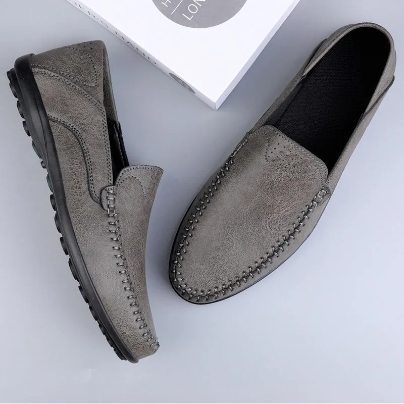 Men's Casual Breathable Shoes | Plus Size Loafers