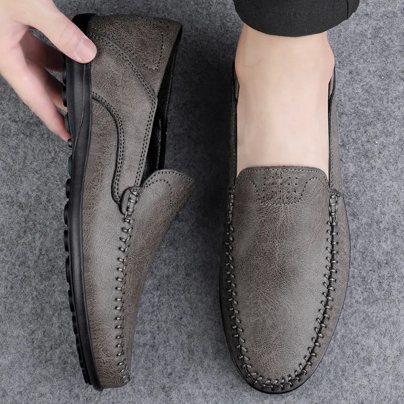Men's Casual Breathable Shoes | Plus Size Loafers