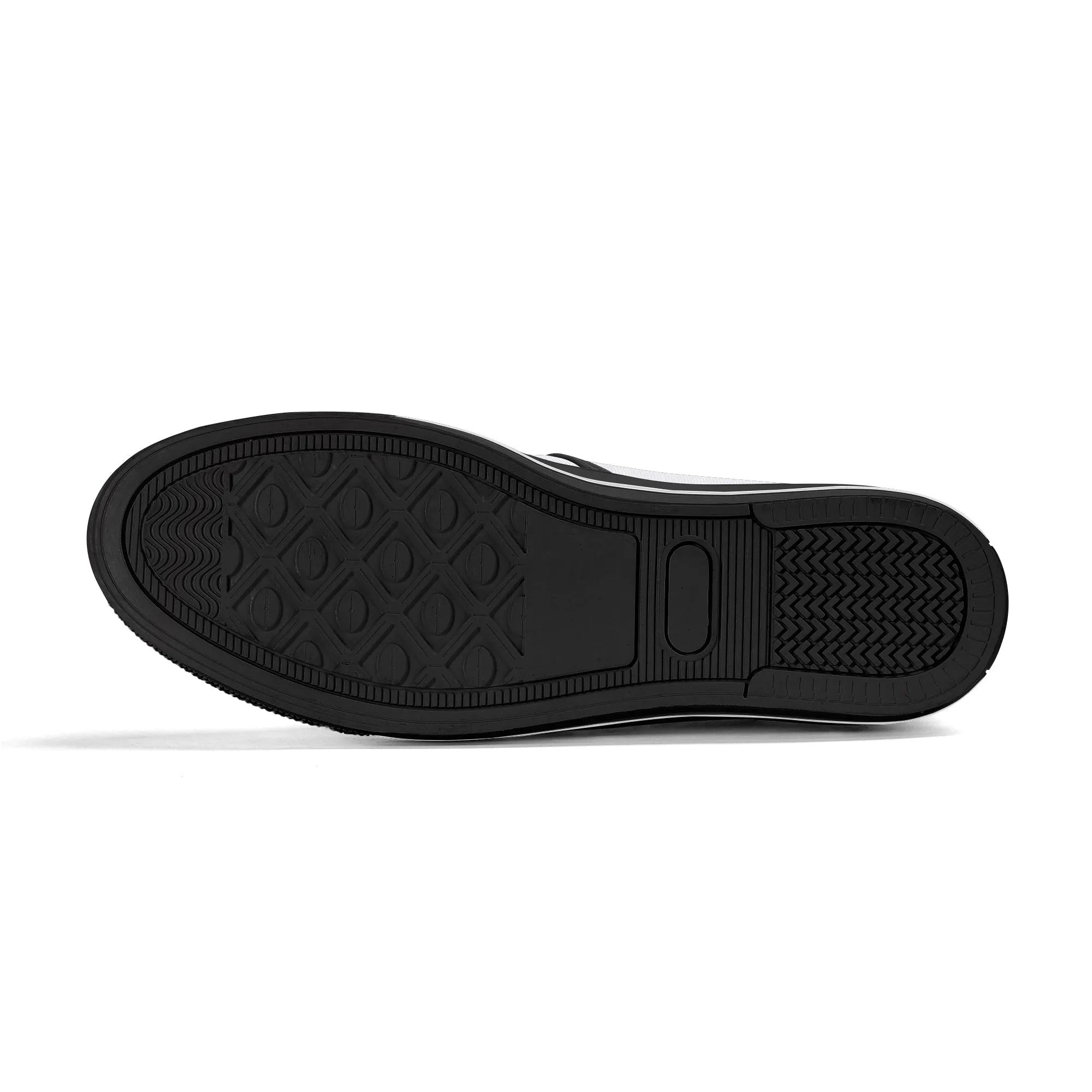Mens Devil Veins Rubber Slip On Shoes
