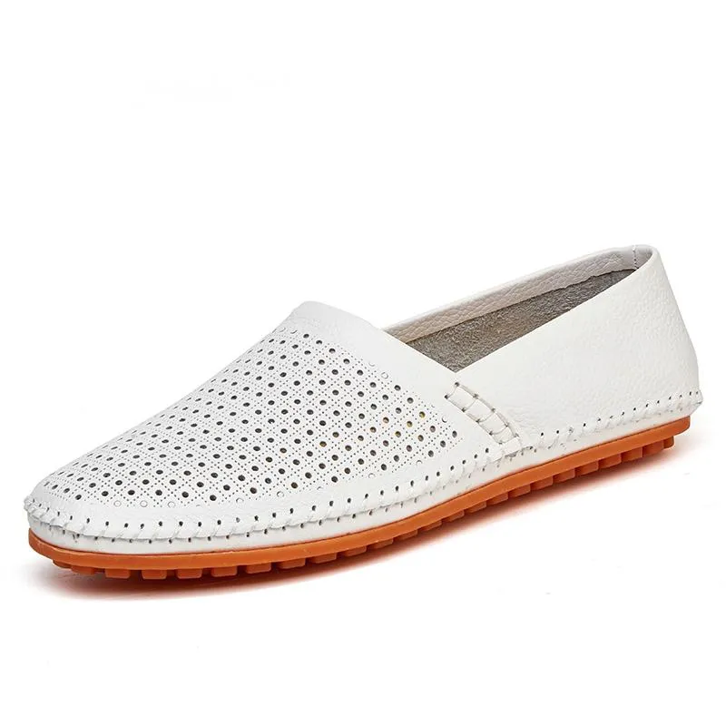 Men's Genuine Leather Slip-Ons