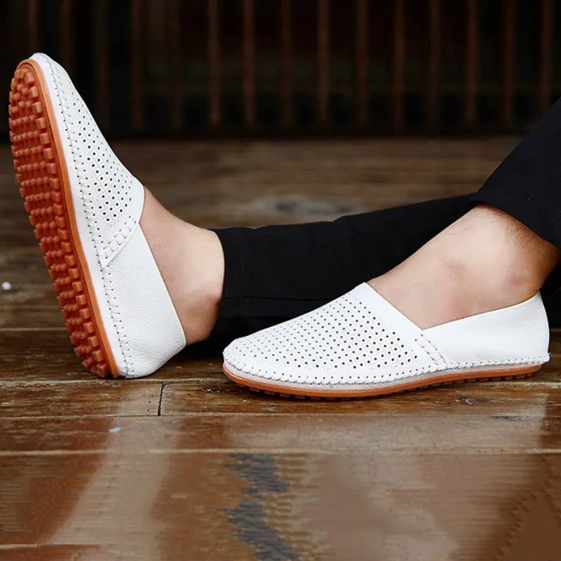Men's Genuine Leather Slip-Ons