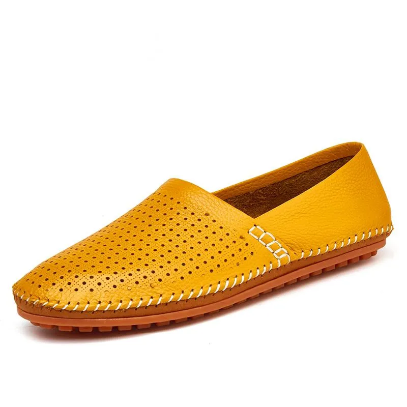 Men's Genuine Leather Slip-Ons
