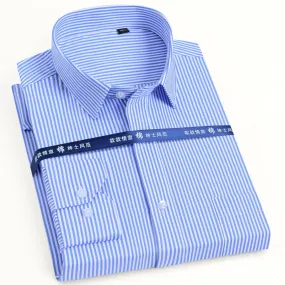 Men's Long Sleeve Dress Shirt with Pocket
