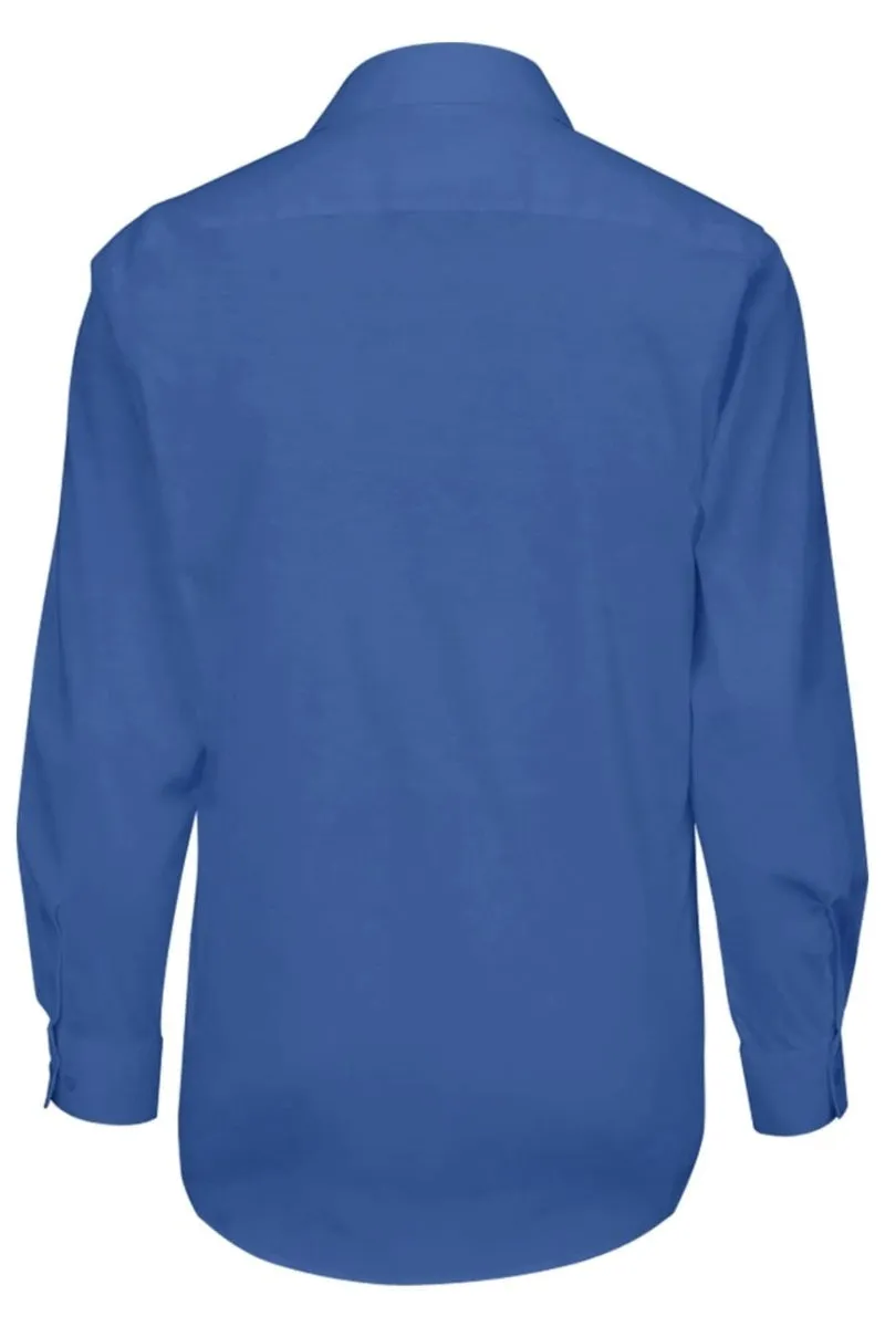 Men's Spread Collar Dress Shirt - French Blue