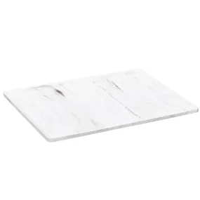 Messy Mutts & Cats Silicone Non-Slip Pet Bowl Mat For Cats & Dogs (Small, Marble)