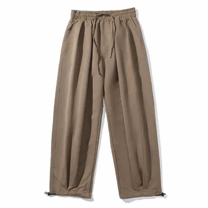 Mid-high Waist Loose Wide-leg Pants N0462